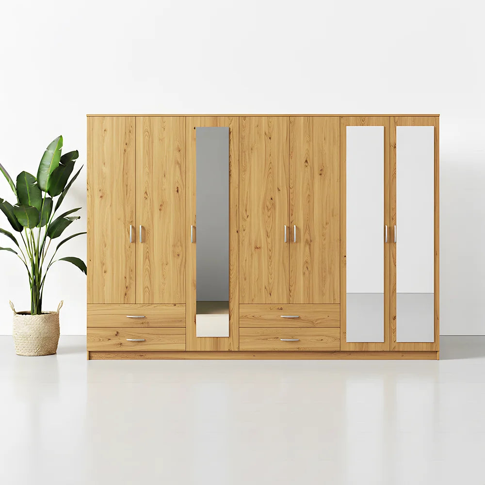 Maison Wardrobe- 7 Doors