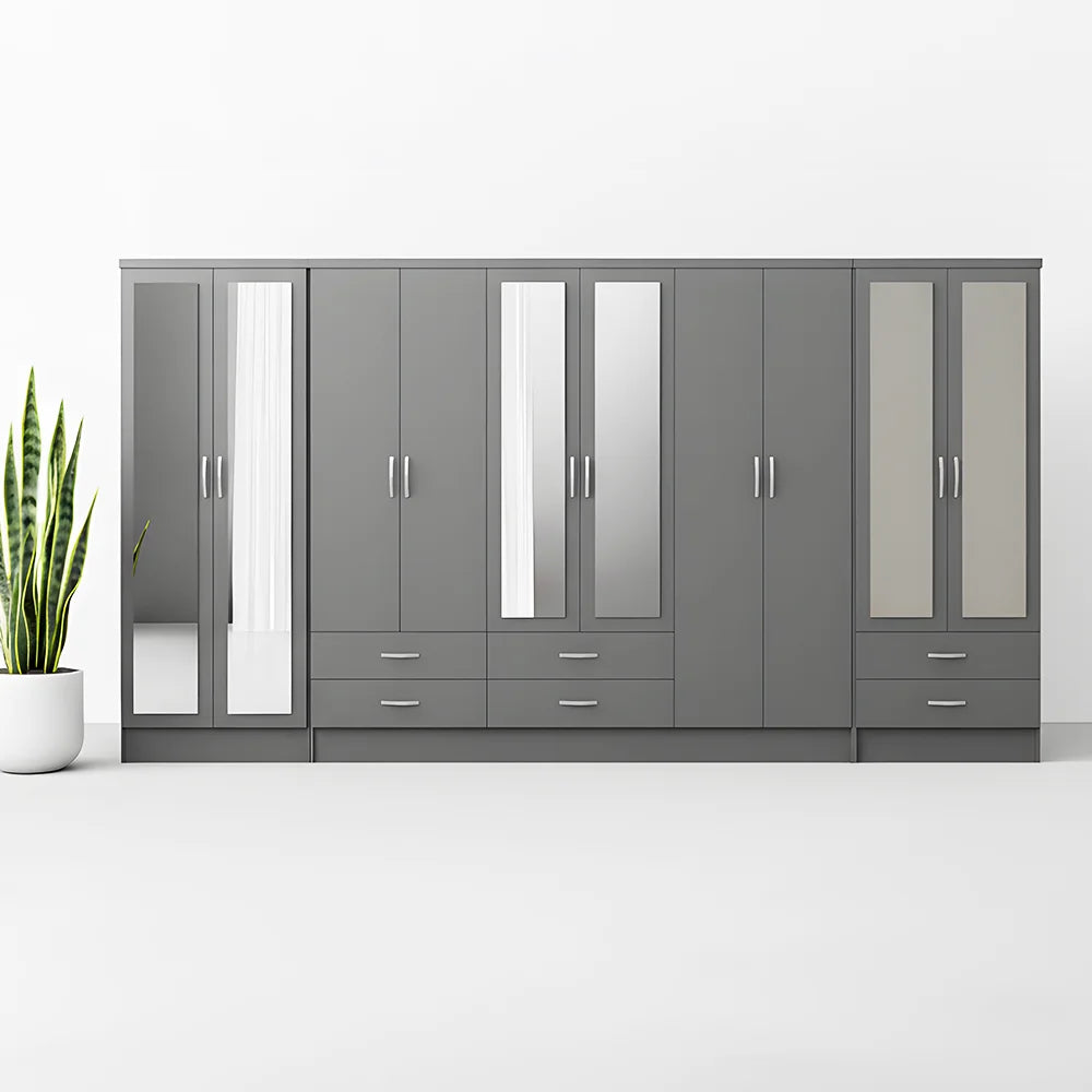 Maison Wardrobe- 10 Door