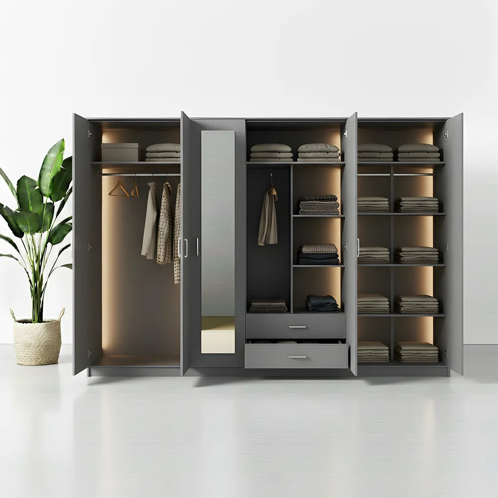 Maison Wardrobe- 7 Doors