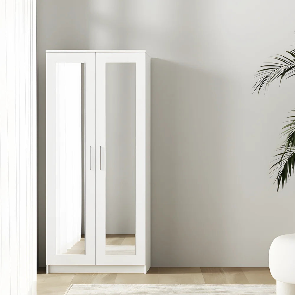 Maison Wardrobe- 2 Door + Shelf + Divider