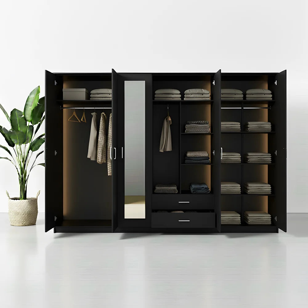 Maison Wardrobe- 7 Doors