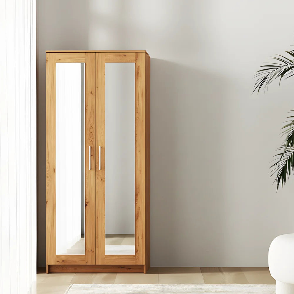 Maison Wardrobe- 2 Door + Shelf + Divider