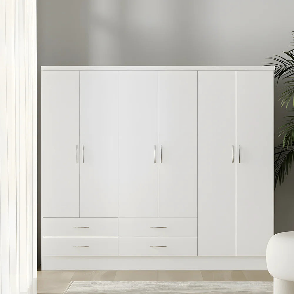 Maison Wardrobe- 6 Doors