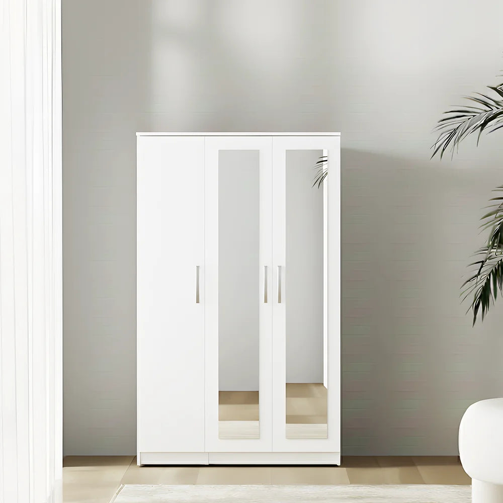 Maison Wardrobe- 3 Doors + Shelf + Divider