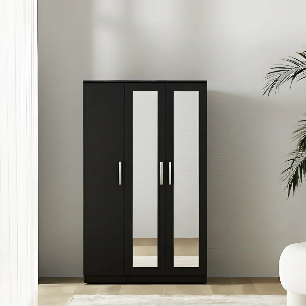 Maison Wardrobe- 3 Doors + Shelf + Divider