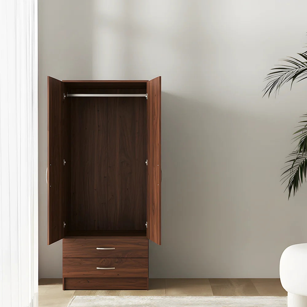 Maison Wardrobe- 2 Door + Shelf + Divider