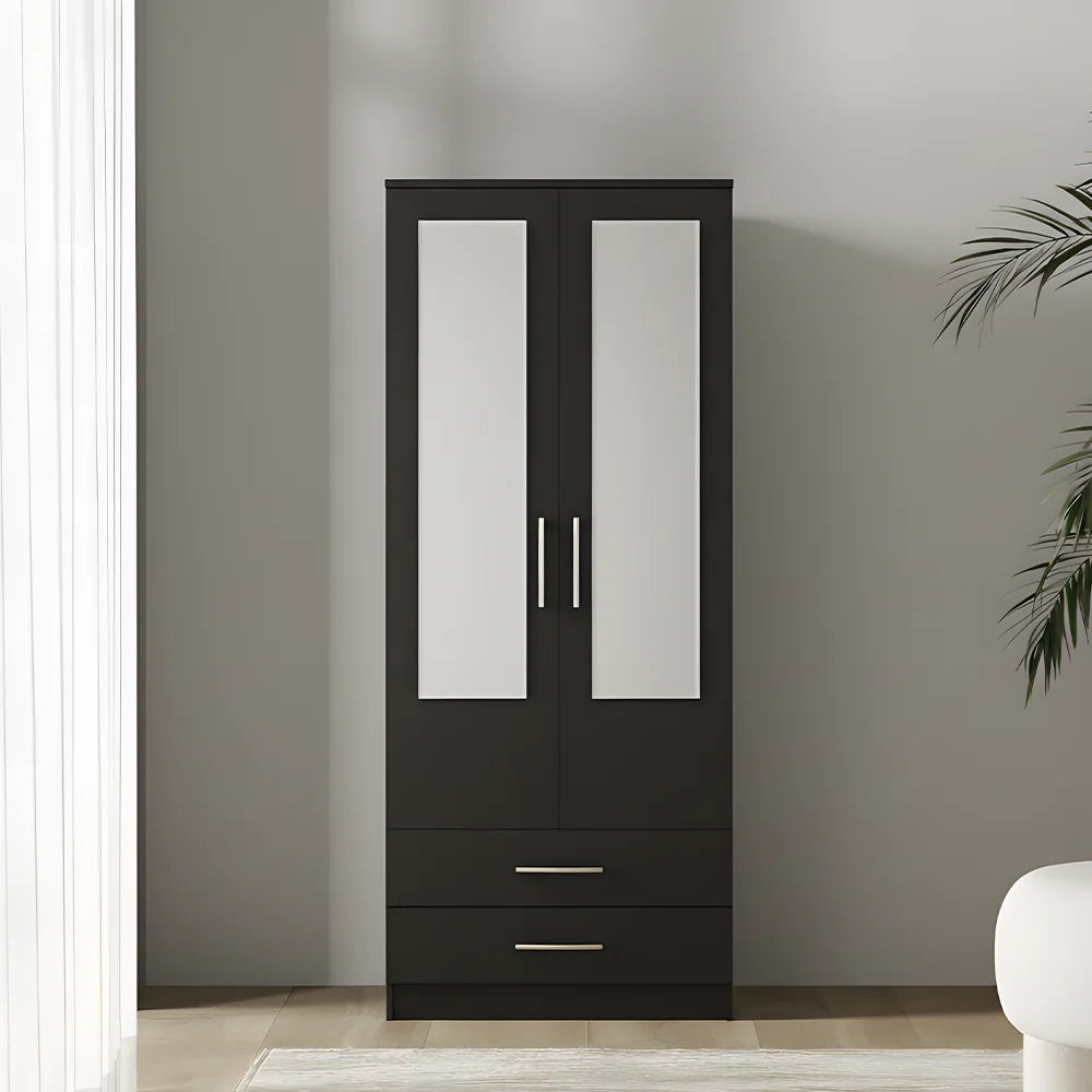 Maison Wardrobe- 2 Door + Shelf + Divider