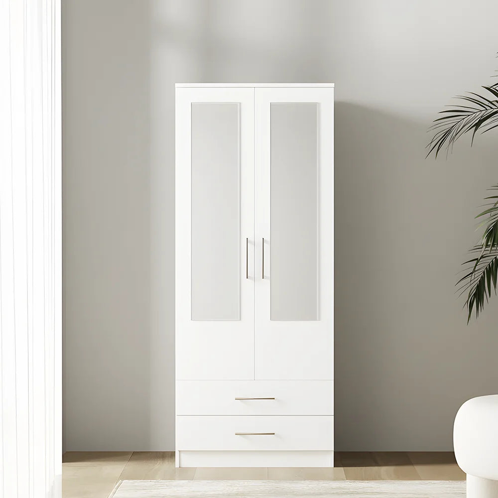 Maison Wardrobe- 2 Door + Shelf + Divider