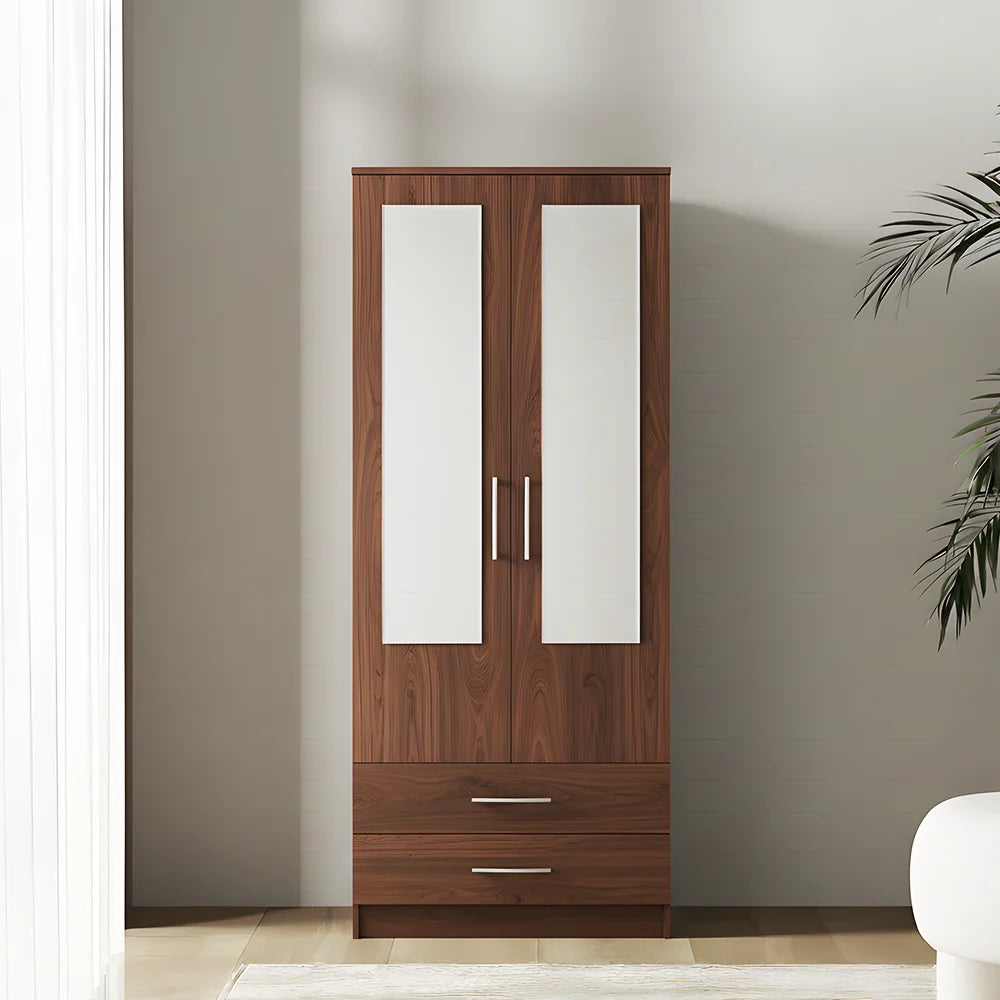 Maison Wardrobe- 2 Door + Shelf + Divider