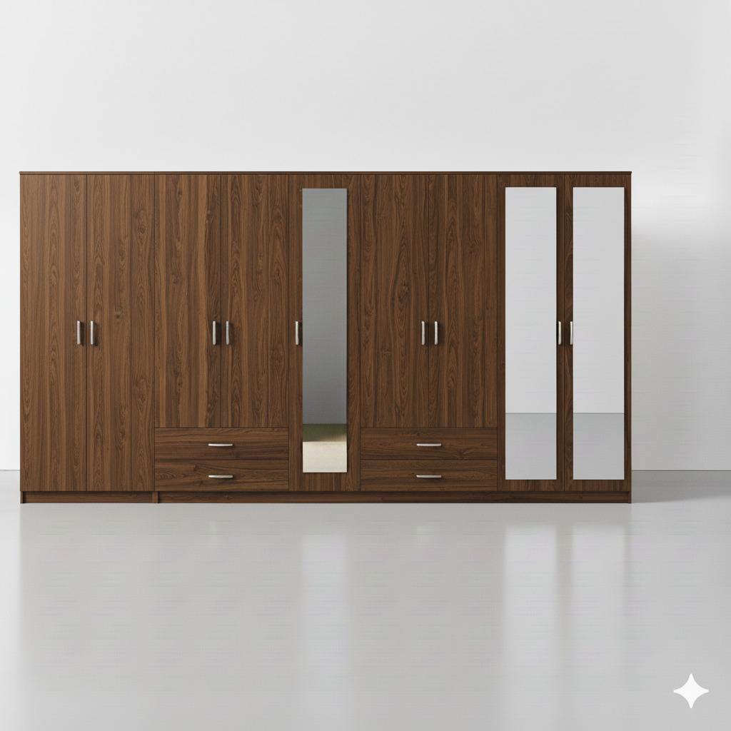 Maison Wardrobe- 9 Doors