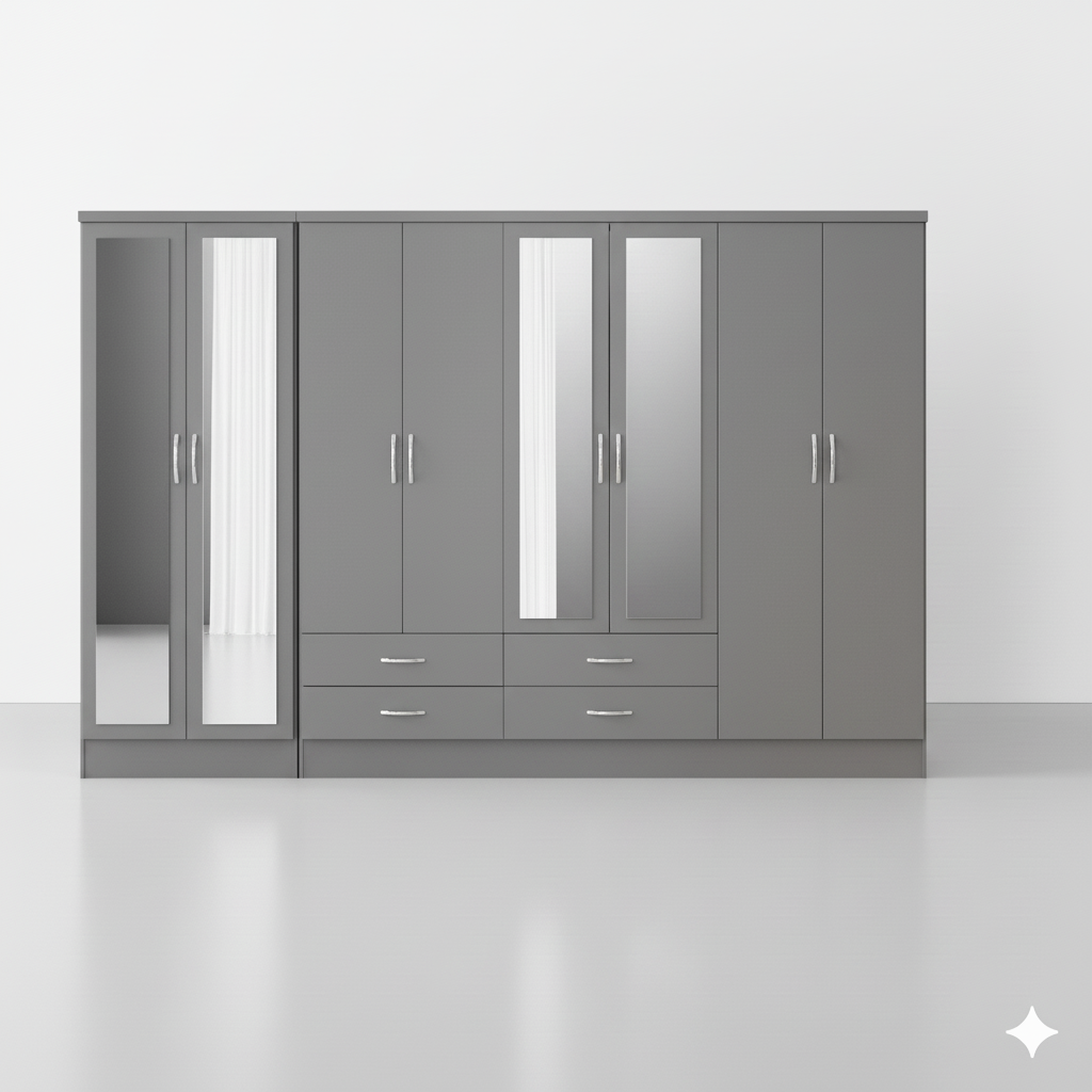 Maison Wardrobe- 8 Doors
