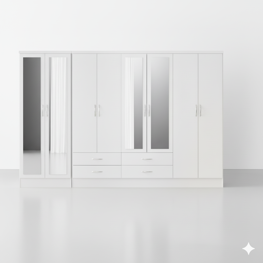 Maison Wardrobe- 8 Doors