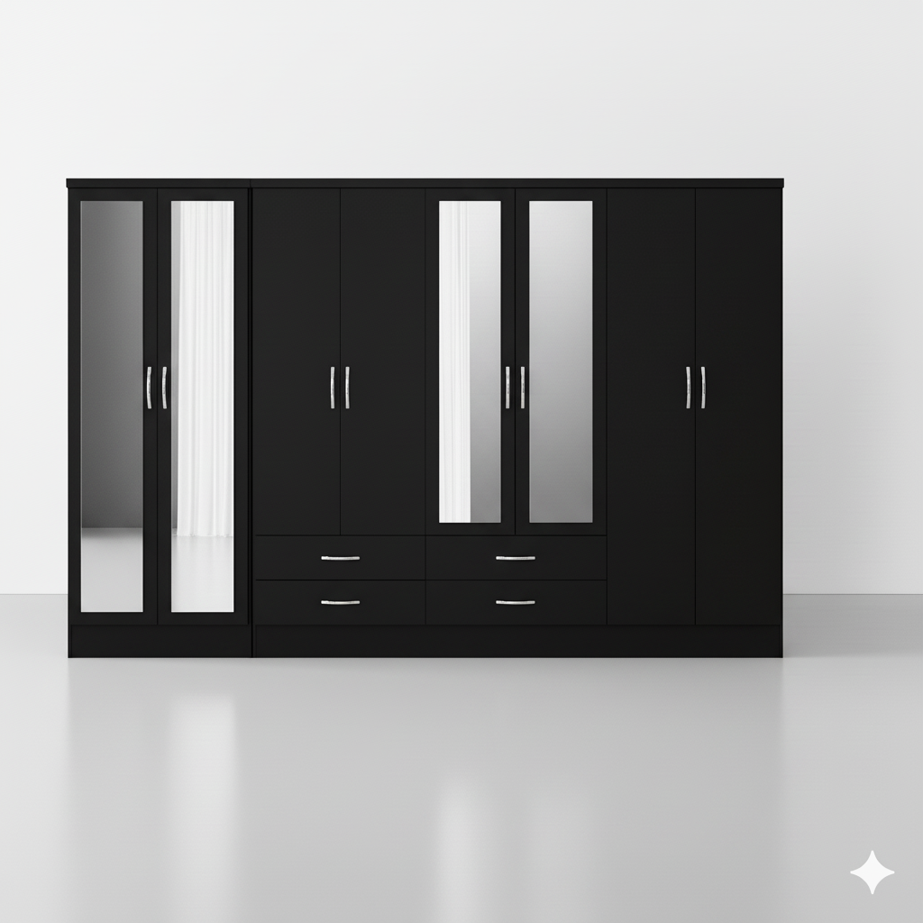 Maison Wardrobe- 8 Doors