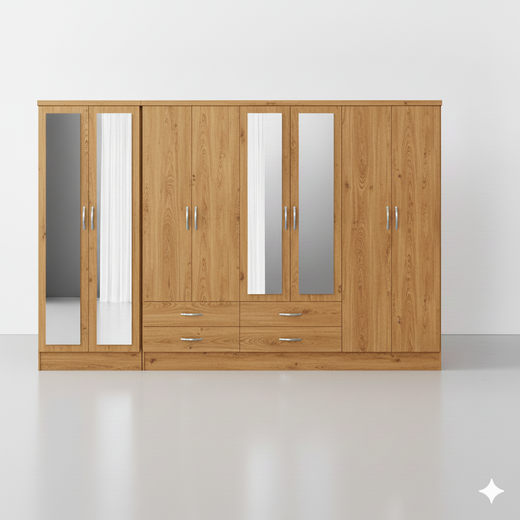 Maison Wardrobe- 8 Doors