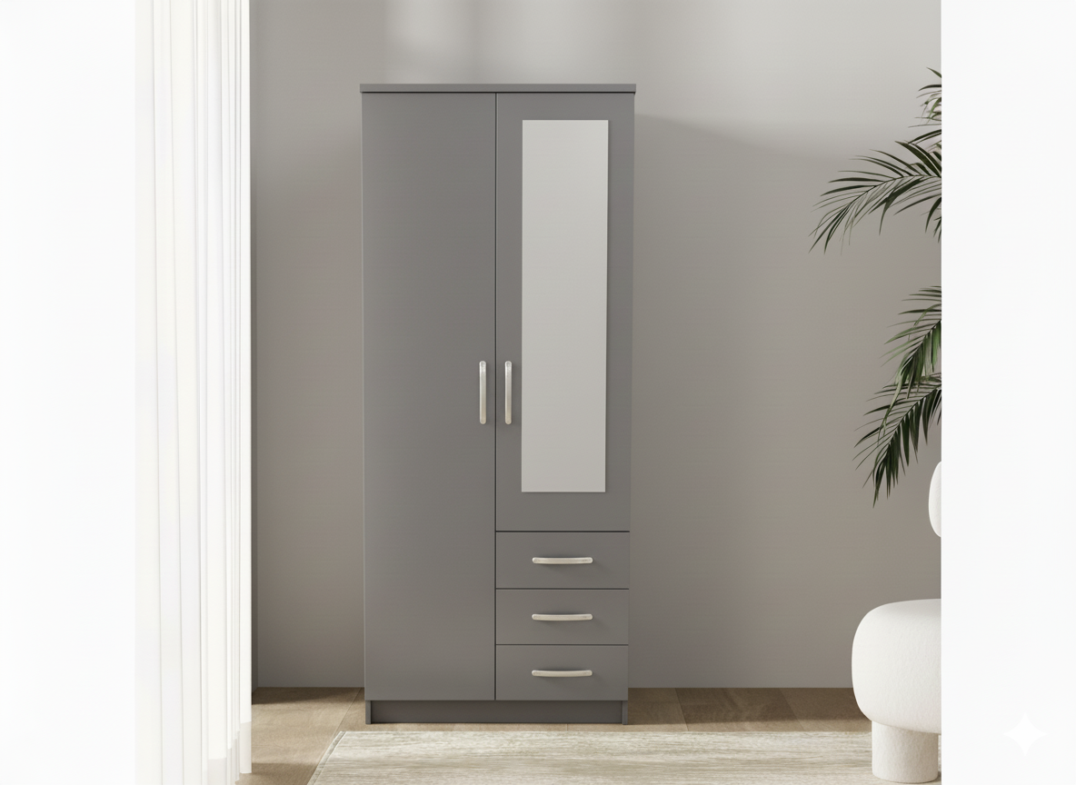 Combie Wardrobe- 2 Doors