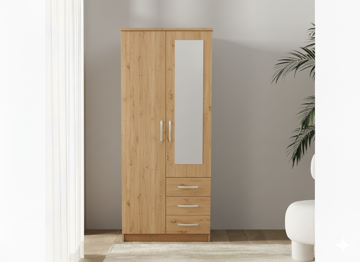 Combie Wardrobe- 2 Doors